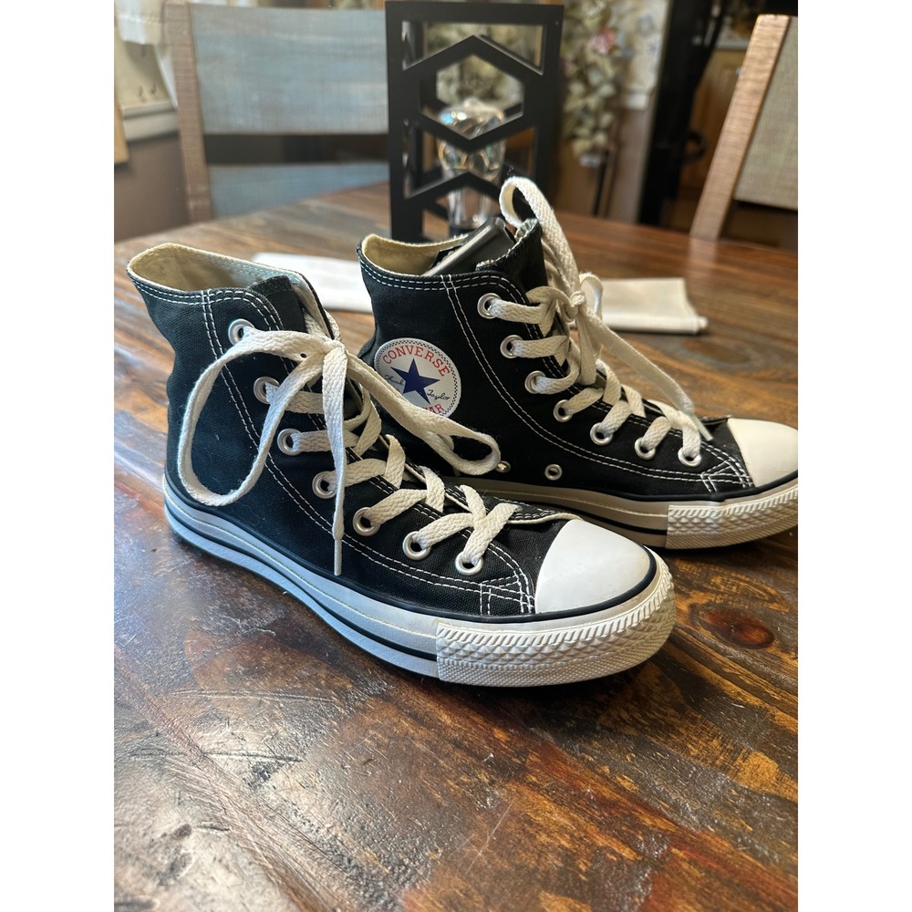Converse Chuck Taylor All Star High Top Black Sneakers M9160 Mens 4.5 Womens 6.5